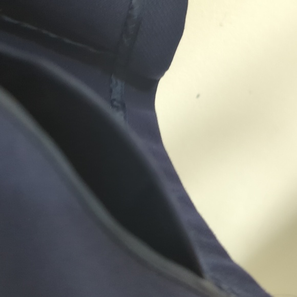 Banana Republic Twill Fitted Knit Cardigan Blazer Maritime Navy Blue M - Picture 13 of 16